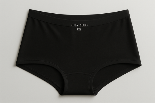 Ruby Sleep Boyshorts size 2XL color Black